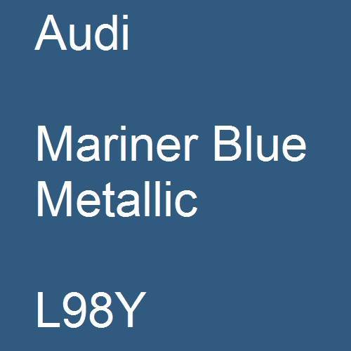 Audi, Mariner Blue Metallic, L98Y.